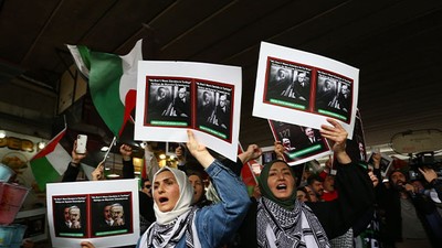 Almanya Cumhurbaşkanı Steinmeier, Ankara'da Filistin Protestolarıyla Karşılandı