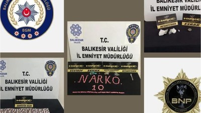 Balıkesir'de 3 Ayrı Narkotik Operasyonu
