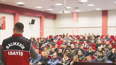 Balıkesir'deki Banka Güvenliklerine Dolandırıcılık Eğitimi