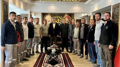 Başkan Cankul Belediye Çalışanlarıyla Bayramlaştı