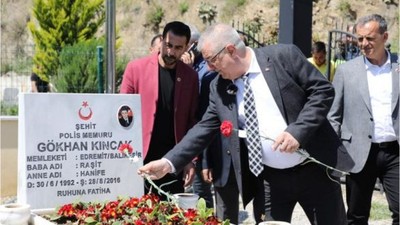 Başkan Ertaş Şehitler ve Önceki Başkanlar İçin Dualar Okudu