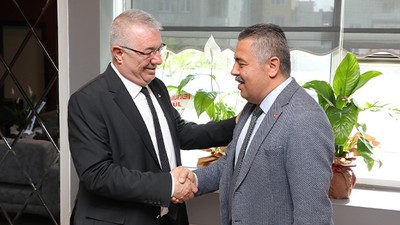 Başkan Ertaş'a Protokol Ziyareti