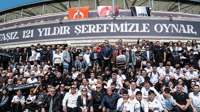 Beşiktaş Kulübünde bayramlaşma töreni yapıldı