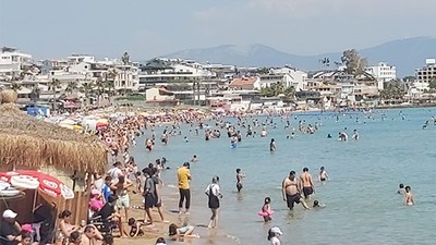 Didim'de deniz mevsimi Nisan ayında başladı