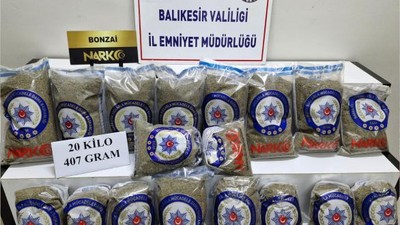 Edremit'te 20 Kilo Uyuşturucu Madde Ele Geçirildi