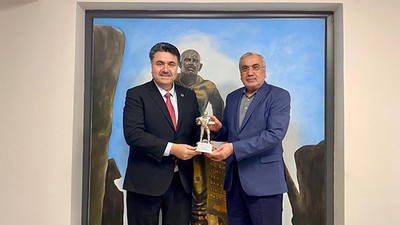 İl Müftüsü ve Havran İlçe Müftüsünden Belediye Başkanına Hayırlı Olsun Ziyareti
