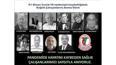 Necdet Uçandan Pandemide Hayatını Kaybeden Sağlık Çalışanlarını Anma ve Mücadele Çağrısı