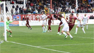 Bandırmaspor Mücadeleden Beraberlikle Ayrıldı