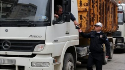 Tatil bitişi ağır tonajlı araçların geçişine izin verilmeyecek