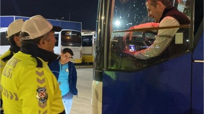 Bursa’da otobüslere bayram denetimi