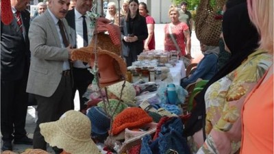 Göz Nuru Ürünler Edremit’te Sergilendi