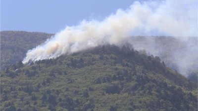 Uludağ eteklerinde yangın: Çok sayıda ekip alevlere müdahale ediyor