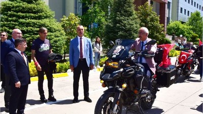 Balıkesir Üniversitesi'nde Motosiklet Hareketi