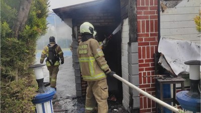 Balıkesir'de Düğün Salonunda Yangın!