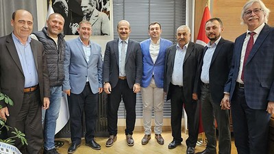 Başkan Lapanta, Damızlık Sığır Yetiştiricileri Birliği Heyetini Ağırladı