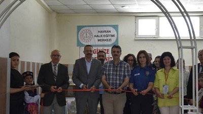 Havran Halk Eğitimi Merkezi'nden Yılsonu Sergisi