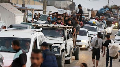 Refah'tan Ayrılan Filistinli Sayısı 360 Bine Yaklaştı