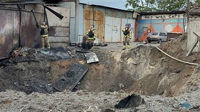 Rusya Ukrayna'ya Hava Saldırısı Düzenledi