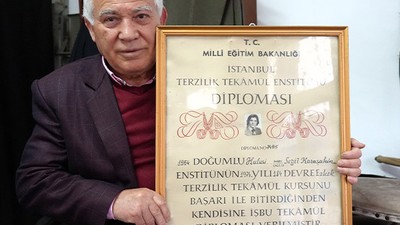 Sındırgı'da 50 Yıldır Terzilik Yapan Sait Karaşahin'in Hikayesi