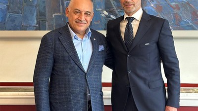 UEFA Başkanı Ceferin'den TFF'ye Tebrik
