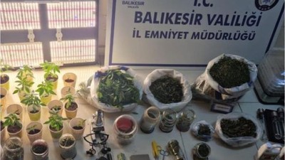Erdek’te uyuşturucu yuvalarına baskın