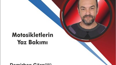 Motosikletlere 10 Numara Yaz Bakımı