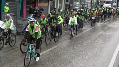 Pedal Çevirerek Farkındalık Oluşturdular