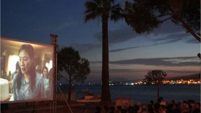 35 mm Açık Hava Sahnesi Ayvalık'ta