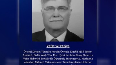 AK Parti Balıkesir İl Başkanlığı'ndan Taziye Mesajı