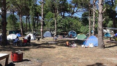 Anaokulu Öğrenciler Kazdağları'nda Kamp Düzenledi