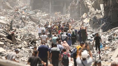 BM: Gazze Enkaz Halinde