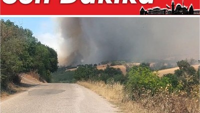 Balıkesir Yanıyor! Havadan Karadan Müdahale