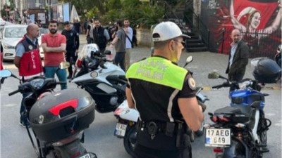 Balıkesir'de 161 Motosiklet Sürücüsüne Ceza!