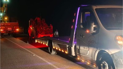 Balıkesir'de Alkollü Sürücü Uçuruma Uçtu