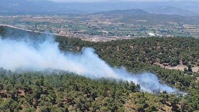 Balıkesir'de Çıkan Orman Yangını Kontrol Altında