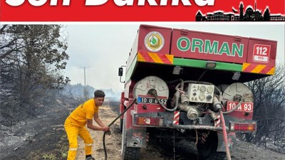 Balıkesir'de Orman Yangını! Köy Tahliye Ediliyor