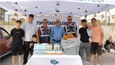 Bandırma'da Sınav Öncesi Öğrencilere Kahvaltı İkramı