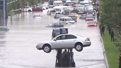 Başkent Sular Altında Kaldı