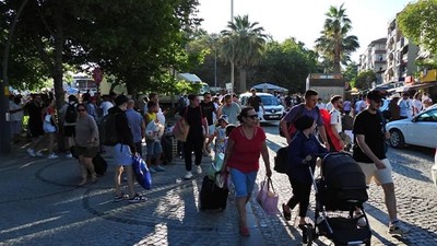 Erdek'te Kurban Bayramı Tatilcilerinin Dönüş Yoğunluğu