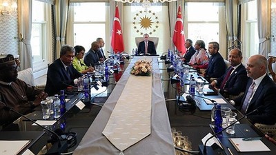 Erdoğan, D-8 Ekonomik Dışişleri Bakanlarını kabul etti