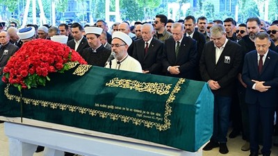 Erdoğan, Özer Uçuran Çiller'in Cenaze Törenine Katıldı