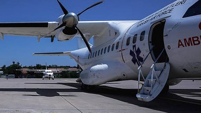 Hava Kuvvetlerinin Ambulans Uçakları 7/24 Göreve Hazır