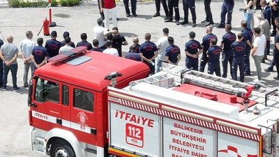 İtfaiye Personeline Elektrikli Araç Yangını Eğitimi