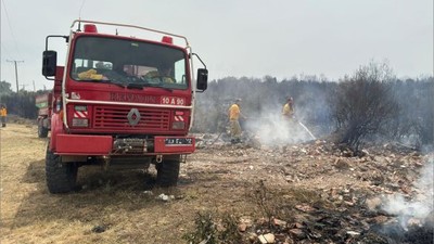 İvrindi'de Çıkan Yangında Son Durum