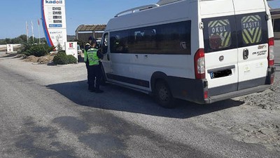 Jandarma'dan Yük ve Yolcu Taşıyan Araçlara Denetim