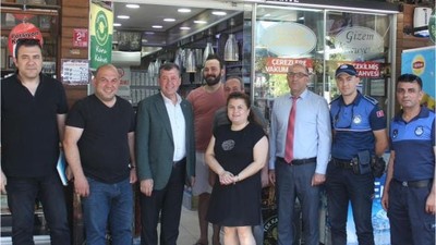 Kaldırım İşgaline Esnaf Tedbiri!