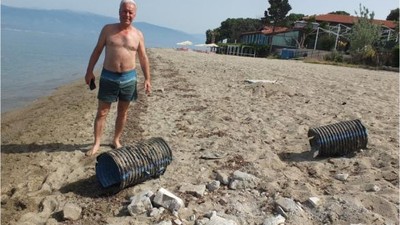 Ören Plajı'nda 'Temizlik' Tepkisi