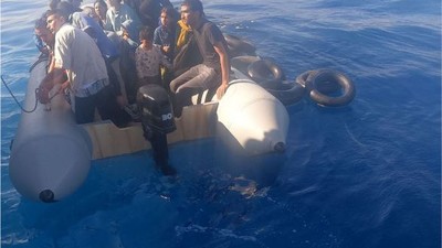 Ege Denizi'nde 54 Düzensiz Göçmen Yakalandı