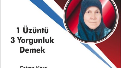 Bir Üzüntü 3 Yorgunluk Demek