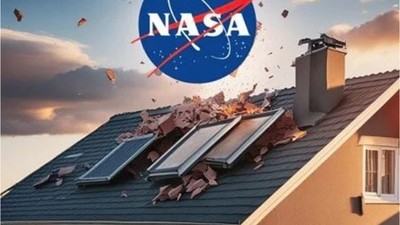 Evinin Çatısına Uzaydan Enkaz Düştü NASA'ya Dava Açtı